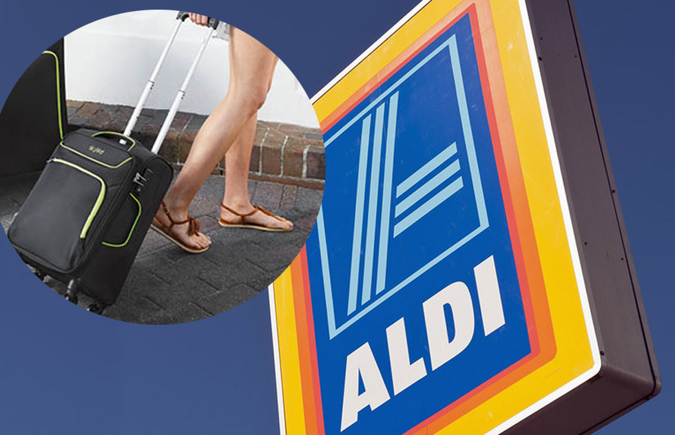 aldi suitcases 2018