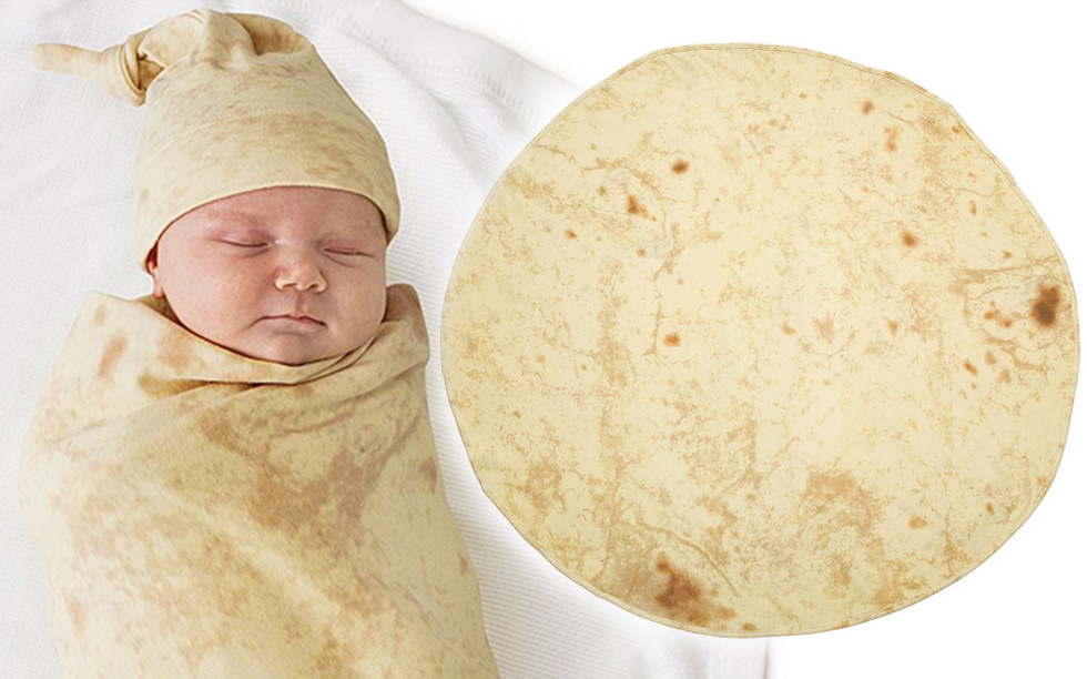 baby burrito wrap blanket