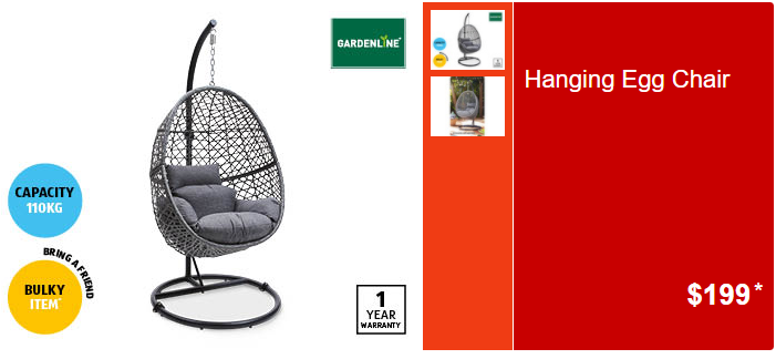 aldi hanging chair