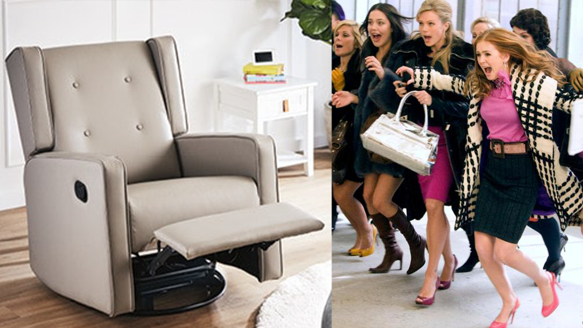Aldi's Special Buys Rocking Chair Is Back & It Now RECLINES
